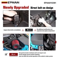 Système d'admission d'air froid EPMAN B58 pour BMW M140i M240i 340i 440i F30 Série F 3.0L Turbo LHD RHD Kit d'induction en aluminium EPAA01G361