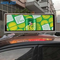 3G 4G WiFi toit de taxi affichage LED panneau numérique publicité écran LED supérieur pour ascenseur extérieur magasin de détail centre commercial métro
