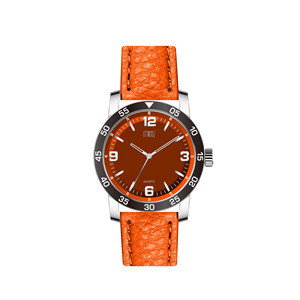 Reloj Unisex con Correa de Cuero para Exteriores, Estilo Coastal Venture, 42 mm, Accesorio Casual para Hombres y Mujeres, para Uso Diario, Fiestas y Viajes - Product Image 1