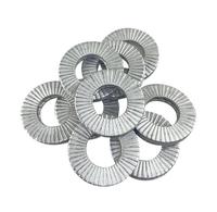 6mm 8mm Class Grade 4.8 8.8 10.9 12.9 Carbon Steel Blue Yellow White Galvanized GL Double Fold Self Locking Washer DIN 25201