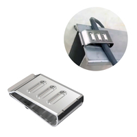 UISOLAR Clip de câble en acier inoxydable pour système de montage solaire photovoltaïque
