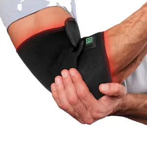 Mesin Fototerapi Led Perangkat Inframerah Lengan dan Kaki 670nm Lampu Merah Terapi Pembungkus Lutut Sabuk Biru untuk Bantuan Sendi Lutut
