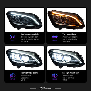 ไฟหน้า LED คุณภาพสูงสำหรับรถยนต์ Mercedes W205 ปี 2018-2021 ไฟหน้าสำหรับ C-class - Product Image 2