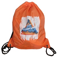 Sac de shopping personnalisé en polyester non tissé écologique avec cordon de serrage et bandoulière pour la promotion