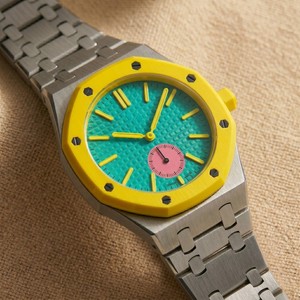 Bracelet de montre de luxe en acier inoxydable avec boîtier pour kit de modification Royal Pop Strap - Product Image 4