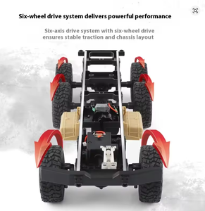 Nouvelle voiture RC JJRC 1:16 SJY-Q75, simulation de camion militaire à six roues THAAD, modèle de voiture RC tout-terrain, jouets de voiture RC - Product Image 3