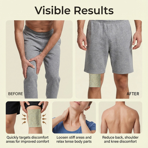 関節痛緩和パッチ　即効性のある筋肉関節痛緩和剤　和風漢方膏薬工場OEM - Product Image 3