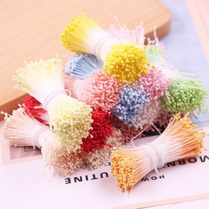 เส้นใยโพลีเอสเตอร์สีสันสดใสแบบด้าน ขนาด 1.5 มม. สำหรับทำดอกไม้ประดิษฐ์ แกนดอกกุหลาบ จัดดอกไม้ และงานฝีมือ - Product Image 4