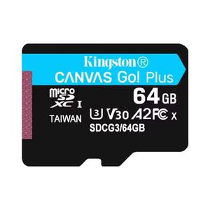 การ์ดหน่วยความจำ Kingston Canvas Go Plus ความเร็วสูง 64GB 256GB SD 170MB/s 64G 128GB TF สำหรับโทรศัพท์ - Product Image 4