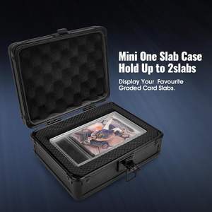 Étui de rangement individuel <span class=keywords><strong>pour</strong></span> cartes de sport PSA BGS SGC – Compatible avec jusqu'à 2 slabs PSA ou 2 slabs BGS - Product Image 4