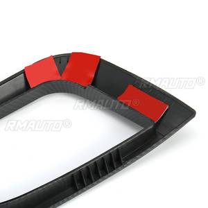 Nouvelle Décoration de Cadre de Phare Antibrouillard Avant pour VW Golf MK7.5 2018-2020, Style Ciseaux de Vent / Sourcils - Product Image 6