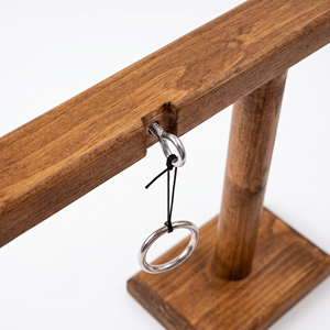 Jeu de lancer d'anneaux en bois personnalisé, vente en gros OEM ODM, jeu de table interactif de lancer d'anneaux et de crochets, jeu de boisson pour bar, famille et fête - Product Image 5