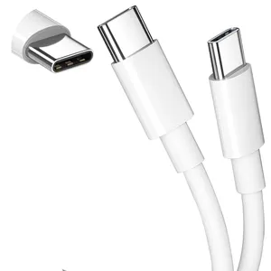 Pd 3ft 6ft نوع c إلى نوع c سريع كابل شحن usb c البيانات كابيل سريعة شاحن كابل علامة هواوي