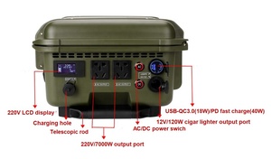 Estación de Energía Solar Portátil Multifuncional de 220v 7000w 6253wh 7kw para Exteriores con Paneles Solares - Product Image 2