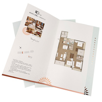 Brochures personnalisées imprimées pour plans d'étage immobiliers |   Impression de Flyers Publicitaires Premium pour Immobilier et Visites des Maisons