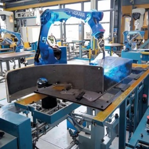 Bras de soudage robotisé à moteur servo-électrique 6 axes, charge utile industrielle 50 kg, état neuf, pour station de travail automobile - Product Image 2
