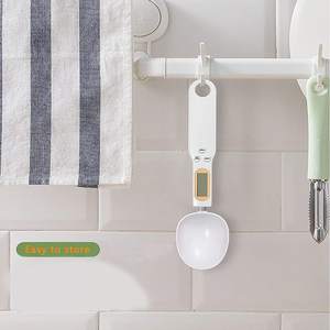 LCD Medição De Alta Precisão ABS <span class=keywords><strong>Gram</strong></span> Portátil Pesando 500g 0.1g Digital Spoon Scale Cozinha Digital Spoon Scale - Product Image 3