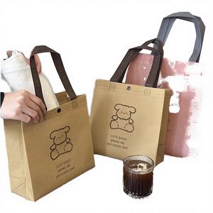 Bolsa de Compras Reutilizable Biodegradable de Tela No Tejida para Supermercado/Comercio, Bolsa de Regalo de Gran Capacidad, Reforzada - Product Image 3