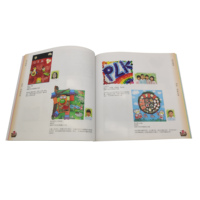 Libro de bolsillo de Color personalizado para niños en edad preescolar, material impreso de plástico protector educativo, tecnología de impresión Offset