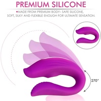 Paar-Klitoris-Multifrequenz-Sauggerät Tragbarer Vibrator Weibliches Masturbations-Sexspielzeug mit Kabelloser Fernbedienung