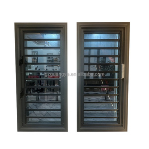 Vetro trasparente tapparelle automatico manuale jalousie finestra in alluminio vetro feritoia ventilazione vetro finestra feritoie - Product Image 1