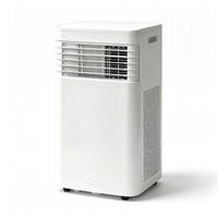 Aire Acondicionado Eléctrico de Alta Calidad, Solo Frío, 220V-240V 50Hz, 9000Btu, Portátil para Uso en Hoteles, Control Remoto, 108 Pies Cuadrados