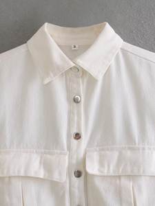 <span class=keywords><strong>เสื้อ</strong></span>ครอป<span class=keywords><strong>ยีน</strong></span><span class=keywords><strong>ส์</strong></span><span class=keywords><strong>แขน</strong></span><span class=keywords><strong>กุด</strong></span>สำหรับ<span class=keywords><strong>ผู้หญิง</strong></span><span class=keywords><strong>เสื้อ</strong></span>ครอปเซ็กซี่นำสมัย2025บูติก - Product Image 5