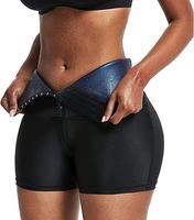Pantalones cortos adelgazantes de Sauna para mujer, pantalones de compresión de neopreno para ejercicio, mallas de gimnasio para Yoga