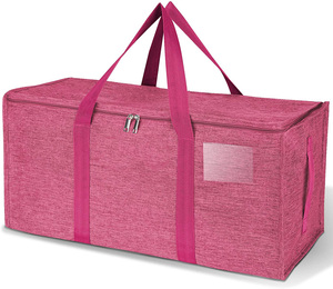 Heavy-Duty Oxford Fabric Moving Bags for Laundry Space Saving Storage Bag Extra Large Storage Tote Carrying Bag