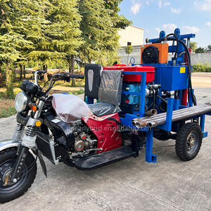 Consegna veloce a buon mercato buona acqua di lavoro impianto di perforazione 3-ruote-moto acqua di pozzo di perforazione macchina di perforazione - Product Image 6