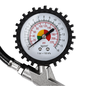 أداة مراقبة الشاحنة 0-220psi إطار الهواء قياس ضغط الاتصال الهاتفي مركبة اختبار الإطارات بندقية التضخم - Product Image 5