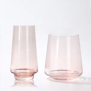 Logo personnalisé direct d'usine verres à champagne classique Vintage cristal verre à vin rouge gobelet