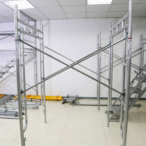 Andamios: Piattaforma Mobile a Torre <span class=keywords><strong>con</strong></span> Struttura a H in Alluminio per Edilizia e Costruzioni, Ponteggi e Casseforme di Alta Qualità - Product Image 5