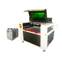 29% korting CNC CO2 Lasermachine Watergekoelde Tafelmodel Lasergraveermachine 3D-printer voor Hobbygebruik Steen Metaal Kunststof Glas