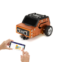 Kit de démarrage de robot STEM miniature Weeemake WeeeBot V2.0 version éducative, robot programmable télécommandé, jouet éducatif, cartes de développement
