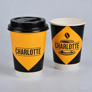 Gobelets en papier à double paroi personnalisés imprimés pour café, 6 oz, 8 oz, 10 oz, 16 oz - Product Image 5