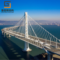 Puente de Estructura de Acero OEM ODM, Solución de Varios Vãngtigos para Proyectos de Ingeniería de Tráfico Mixto de Peatones y Vehículos