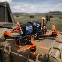 Batterie LiPo haute performance DHC-POWER 22,2V 6S 1150mAh 120C, 189g, 500 cycles, pour drones de course FPV et freestyle