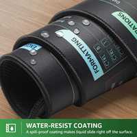 Alfombrilla de Ratón Grande con Teclas de Atajo, Revestimiento Resistente al Agua, Base de Goma Antideslizante, Borde Cosido, Tamaño Personalizado para Escritorio, Juegos y Oficina