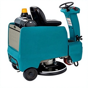<b>Electric</b> Ride-On Floor <b>Sweeper</b> B10 New 48V 73Ah Battery 25 Cu ft Hopper Seated Vacuum Cleaner for Workshop Warehouse - Product Image 1