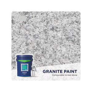 Nouvelle Conception Écologique Qihang Peinture Liquide Acrylique Effet Pierre Calcaire pour Application au Pinceau Revêtement Bâtiment - Product Image 2