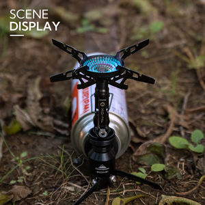 Campingmoon <span class=keywords><strong>2025</strong></span> Anniversaire Réchaud extérieur au butane Réchaud léger avec logo personnalisé Réchaud de camping pliable réchaud à gaz de camping portable - Product Image 2