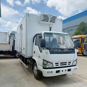 Light Duty 5 Tons Trucks ISUZU <b>Refrigerator</b> Cold Room Van 4X2 Refrigerated Truck for Sale - Product Image 3