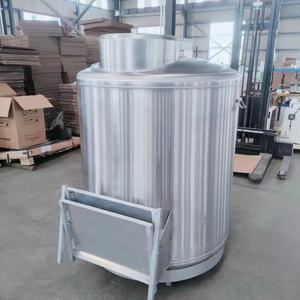 Cilindro LN2 con tapa Bloqueable, tanque de nitrógeno líquido criogénico de 370L para almacenamiento biológico - Product Image 6