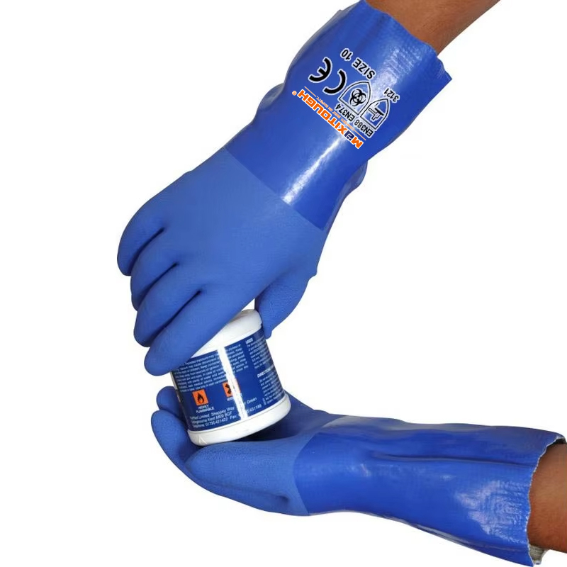 MAXITOUGH China Labor Gloves Factory Fish