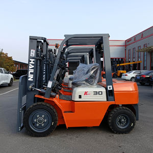 Zamanında teklif 3 Ton 3.5 Ton 4 Ton 5 Ton açık Forklift dizel yan Shifter üçlü direk güçlü içten yanmalı Forklift - Product Image 1