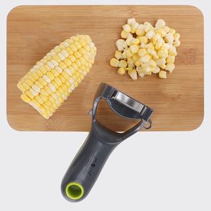 Latest Technology Stainless Steel Serrated Corn Kernel Cutter Corn Peeling Corn Stripper Knife <b>Vegetable</b> Peeler <b>Tools</b> - Product Image 3