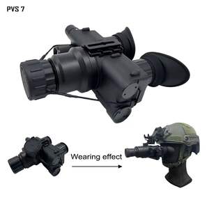 QCNV PVS7双眼鏡型暗視装置 Mx10160イメージ増幅管 IP67防水 1500M範囲 OEM/ODM対応 - Product Image 1