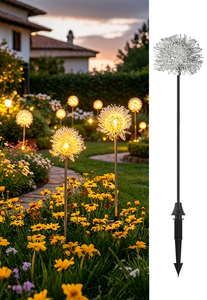 Factory Multi-Spec Wire Sphere Dandelion LED <b>Lamp</b> Waterproof Low Voltage DC12V For Commercial Outdoor LAndscaping Projects - Product Image 4