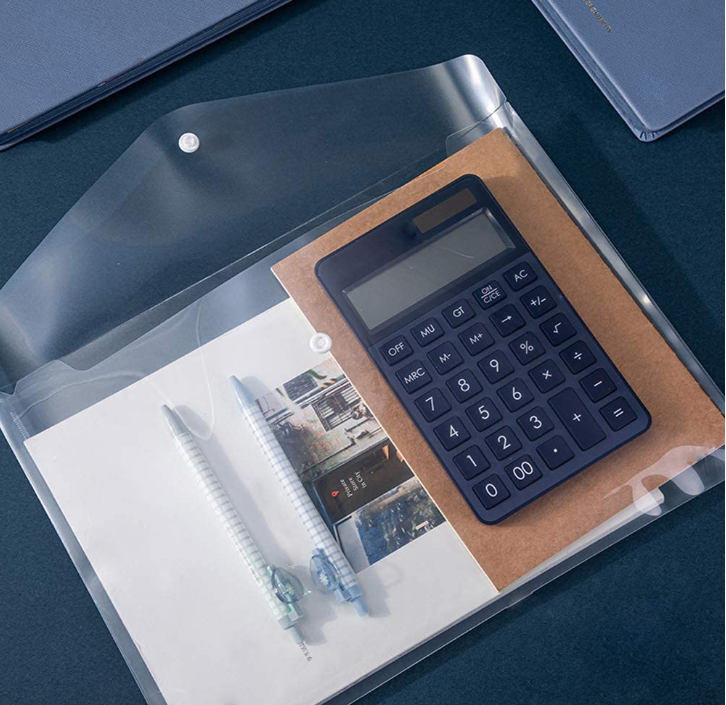 A4 Clear Plastic Document Holders - Organize Your Files